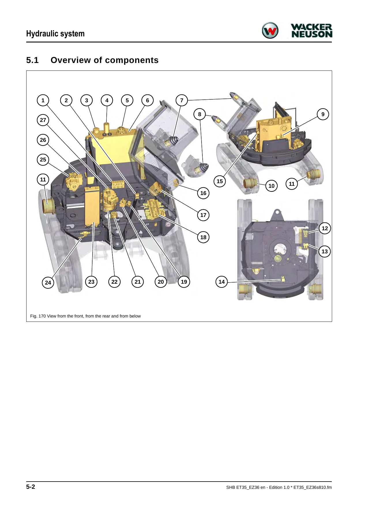 Wacker Neuson ET35 EZ36 Track Excavator Service Manual (E16-01, E16-02) - Tier III & Tier IV PDF - Image 3