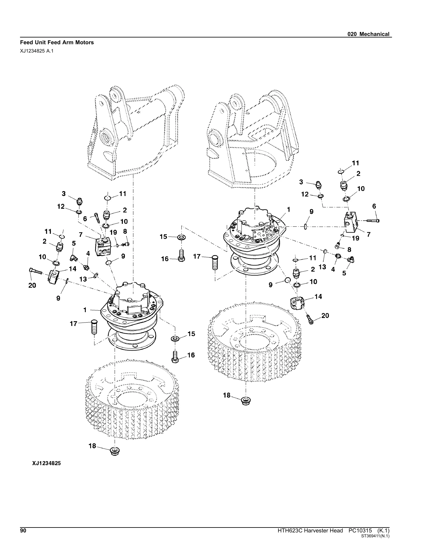 Waratah HTH623C Harvester Head Parts Catalog PC10315 2019 - Instant PDF Download - Image 3