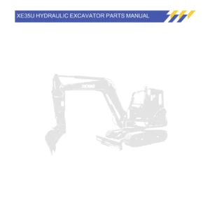 XCMG XE35U XE38U XE40U Hydraulic Excavator Parts Catalog Manual PDF
