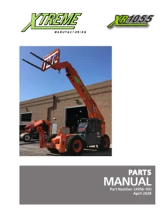Xtreme XR1055 Telehandler Parts Manual - Complete Illustrated Parts Catalog PDF