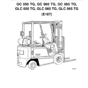 Yale GC/GLC 050-060-065 TG E187 Parts Manual PDF Download 520371713