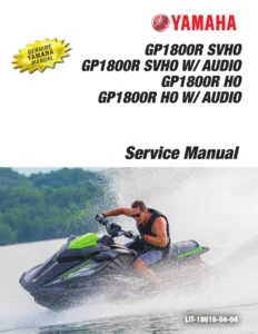 Yamaha GP1800R Waverunner 2021-2022 Service Workshop Manual - HO & SVHO