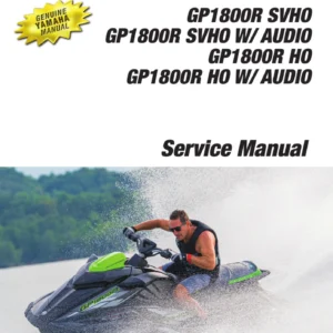 Yamaha GP1800R Waverunner 2021-2022 Service Workshop Manual - HO & SVHO