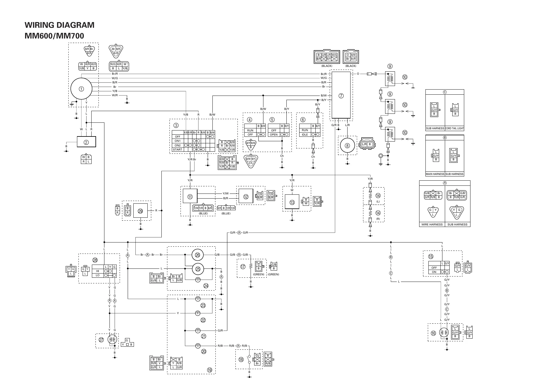 Yamaha MM600D MM700D Snowmobile Service Manual 1999 PDF Repair Guide - Image 3