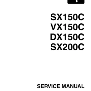 Yamaha SX150C VX150C DX150C SX200C Outboard Service Repair Maintenance Manual 2004 Factory PDF