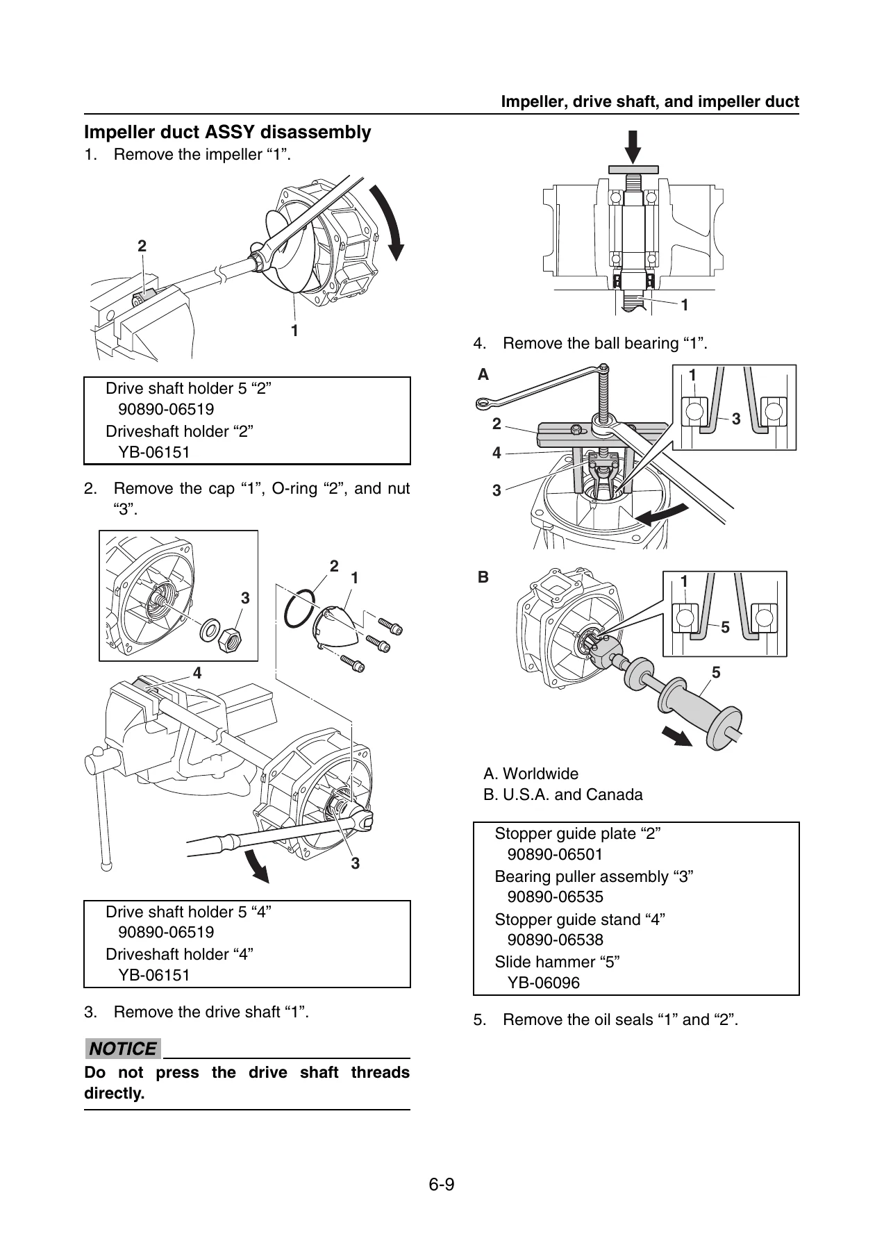 Yamaha WaveRunner VX VX1050 Service Manual 2017 - VX Deluxe, Cruiser, Limited Repair Guide - Image 3