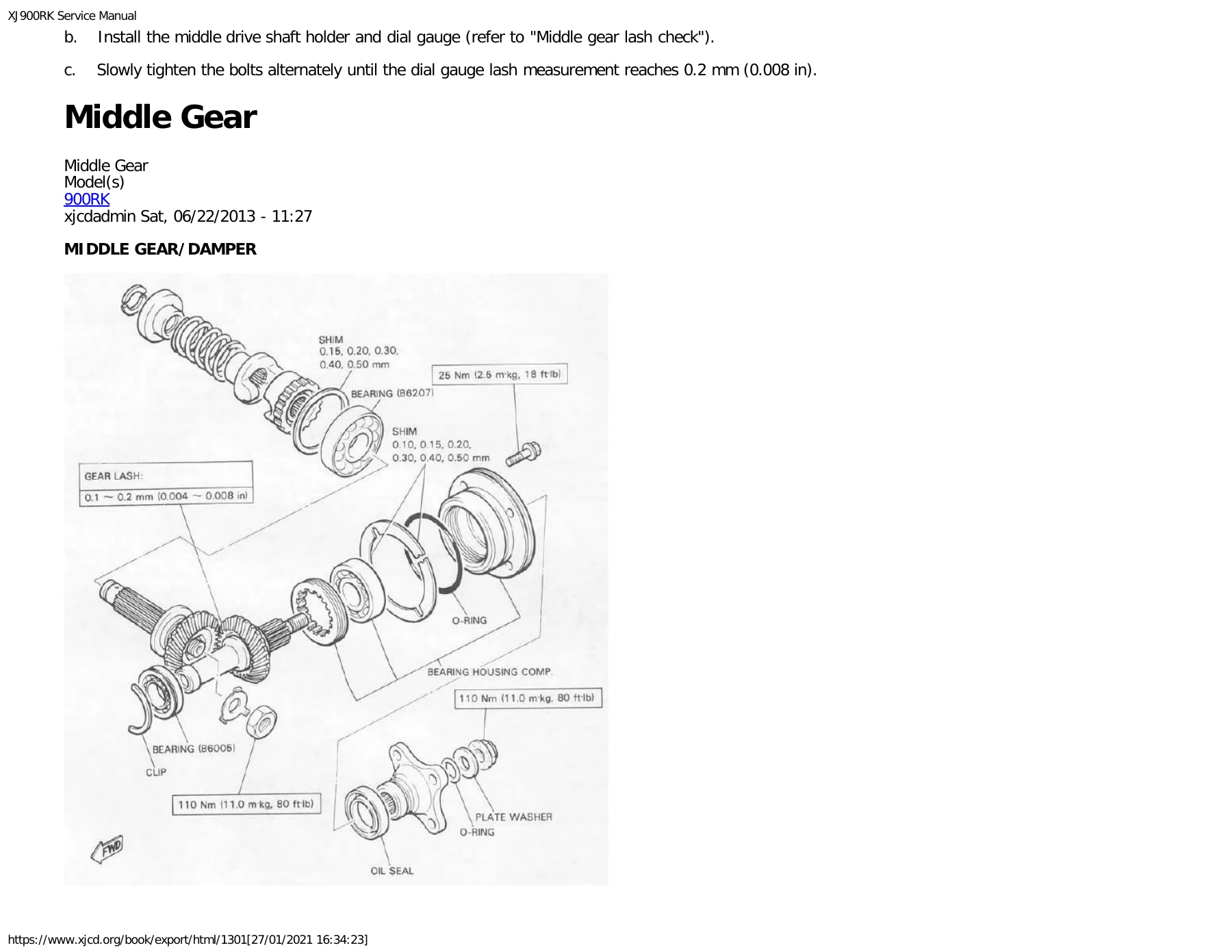 Yamaha XJ900RK Service Manual - Complete 900RK Workshop Repair Guide PDF - Image 3