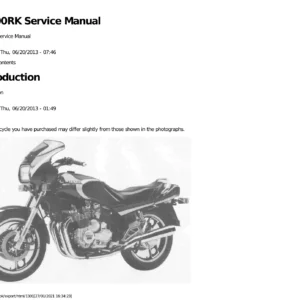 Yamaha XJ900RK Service Manual - Complete 900RK Workshop Repair Guide PDF