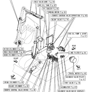 Yanmar SV100-1 Crawler Excavator Parts Catalog 0CS10-G54500 - PDF