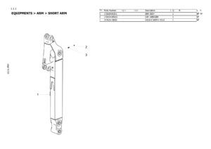 Yanmar SV16 Mini Excavator Parts Catalog - Y00YB240 PDF