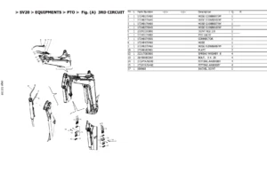 Yanmar SV20 Crawler Excavator Parts Catalog PDF - Europe Illustrated Parts Manual