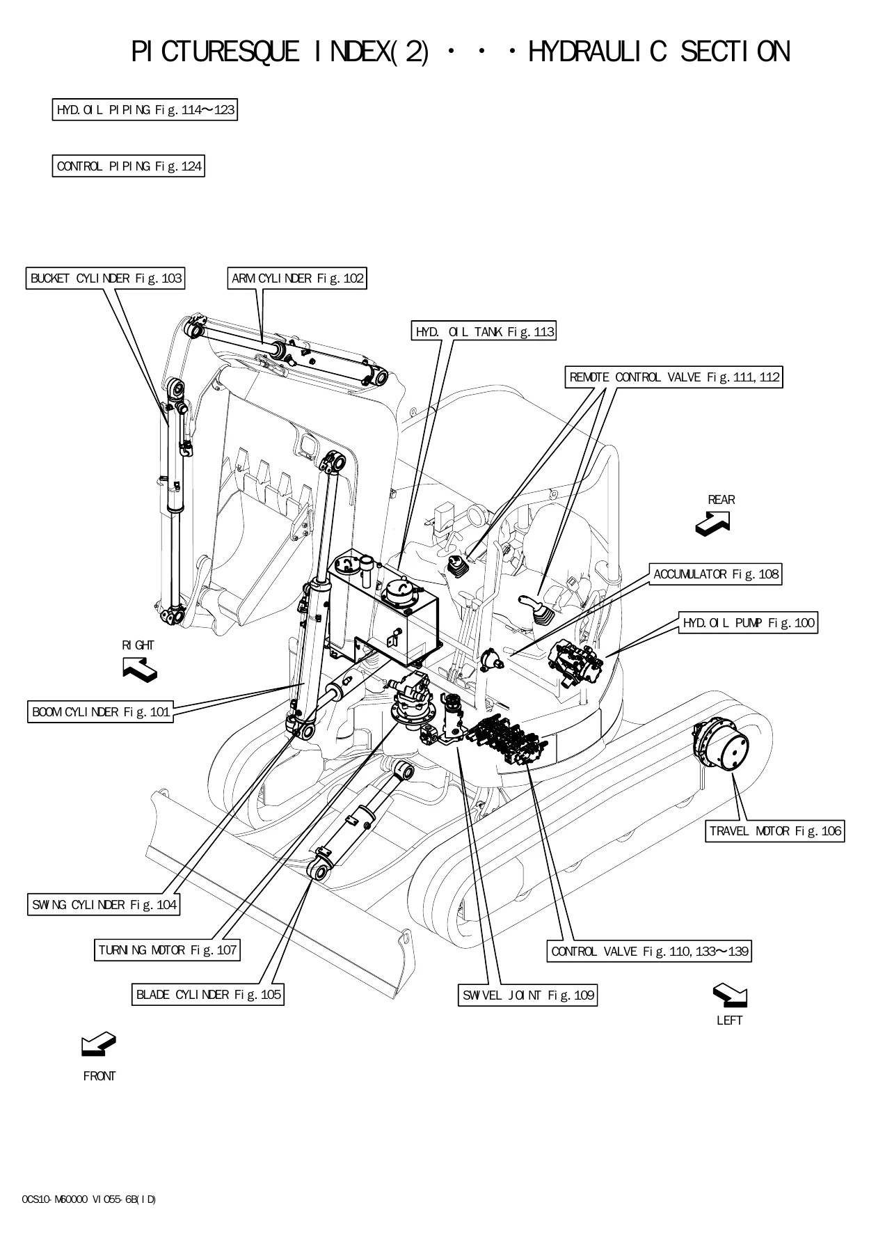 Yanmar ViO55-6B India Excavator Parts Catalog Manual 0CS10-M60000EN - Image 2