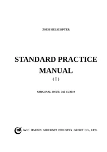 Z9EH Helicopter Standard Practice Manual (I) - Harbin AVIC 2010 PDF