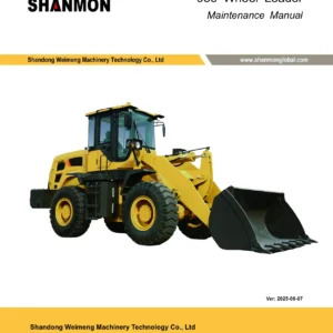 ZL30F-I 936 Wheel Loader Maintenance Manual - PDF Service Guide