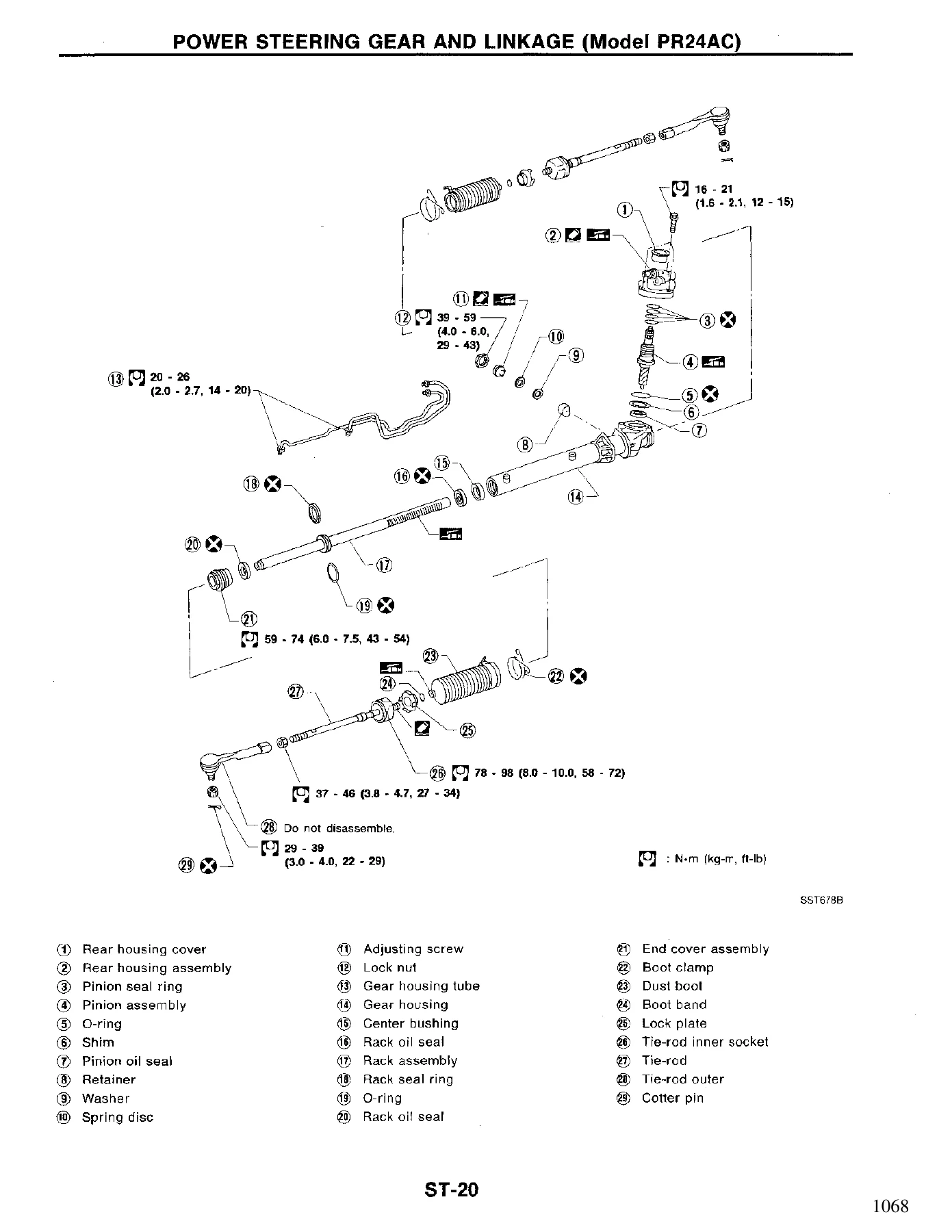 1994 Nissan Sentra Workshop Manual - Steering, Body, HVAC & Electrical Systems PDF - Image 3