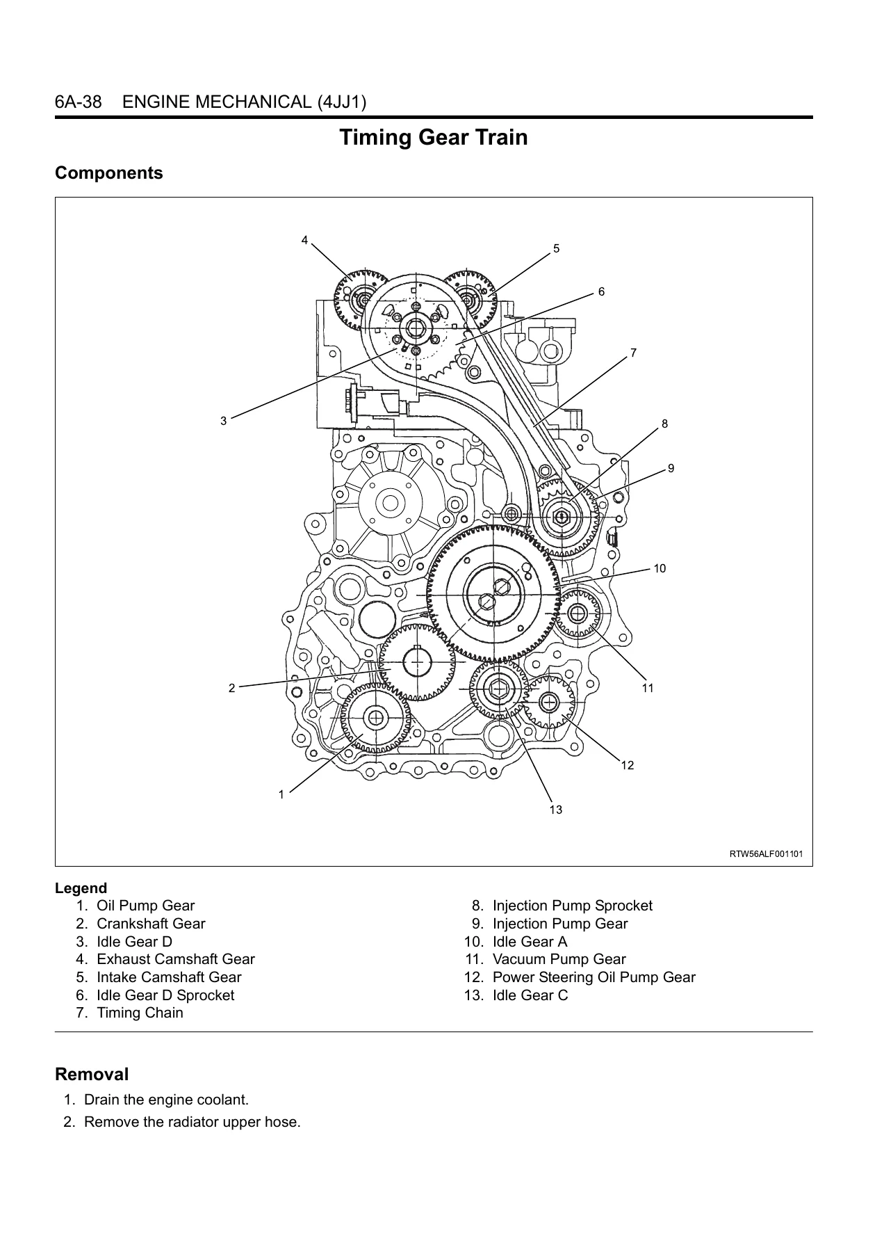 2007 Isuzu N-Series 4JJ1 Engine Workshop Manual - LG4JJ-WE-0761 - Image 2