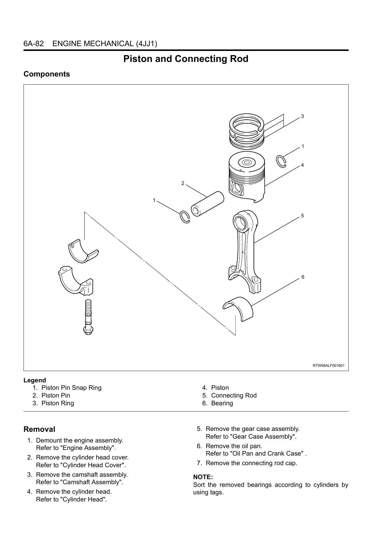 2007 Isuzu N-Series 4JJ1 Engine Workshop Manual - LG4JJ-WE-0761 - Image 3