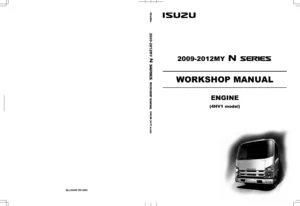 2009-2012 Isuzu N Series 4HV1-CNG Engine Workshop Manual - LG4HV-WE-0981