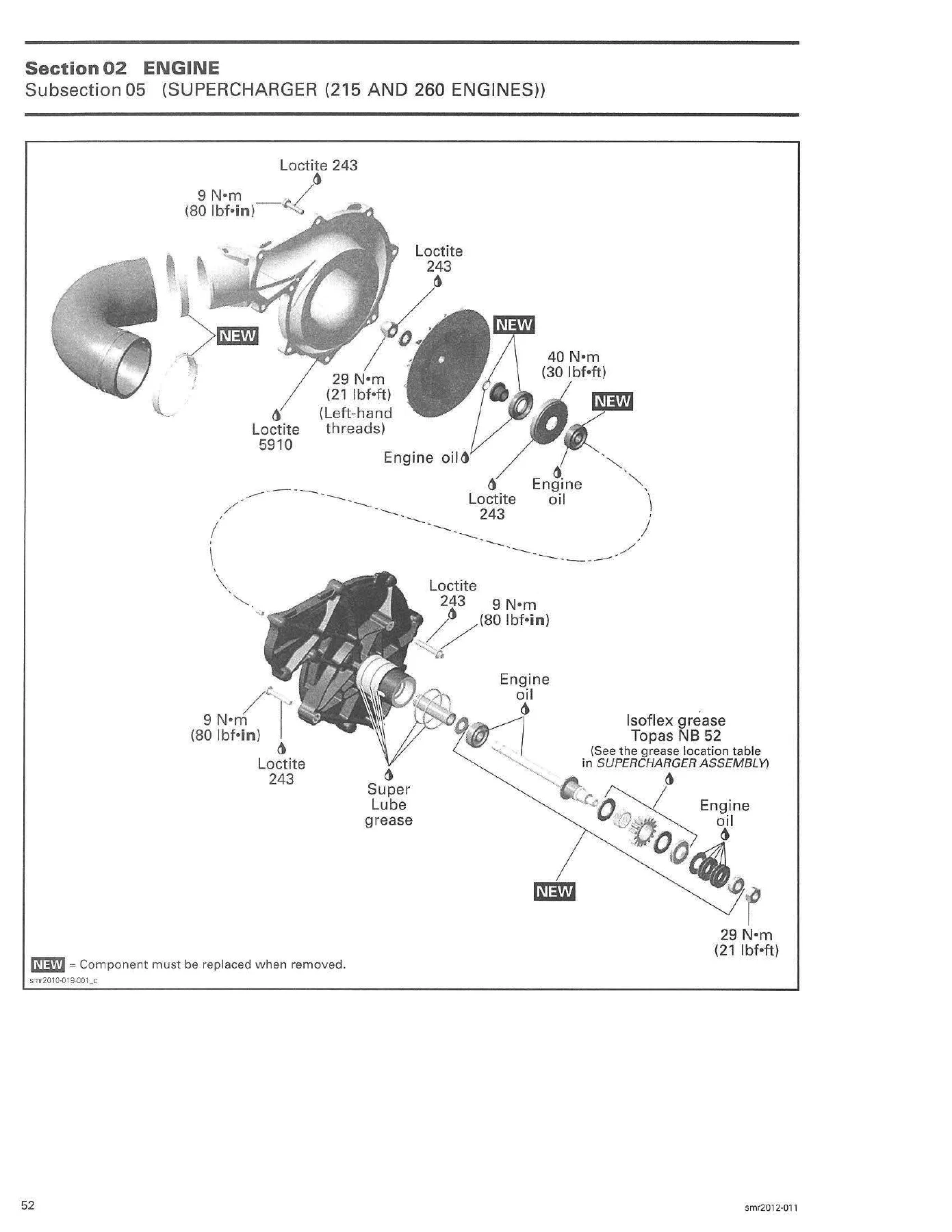 2012 Sea-Doo GTS GTI GTR RXP RXT GTX WAKE Series Shop Manual - 1204-Page 4-TEC Service & Repair Guide - Image 3
