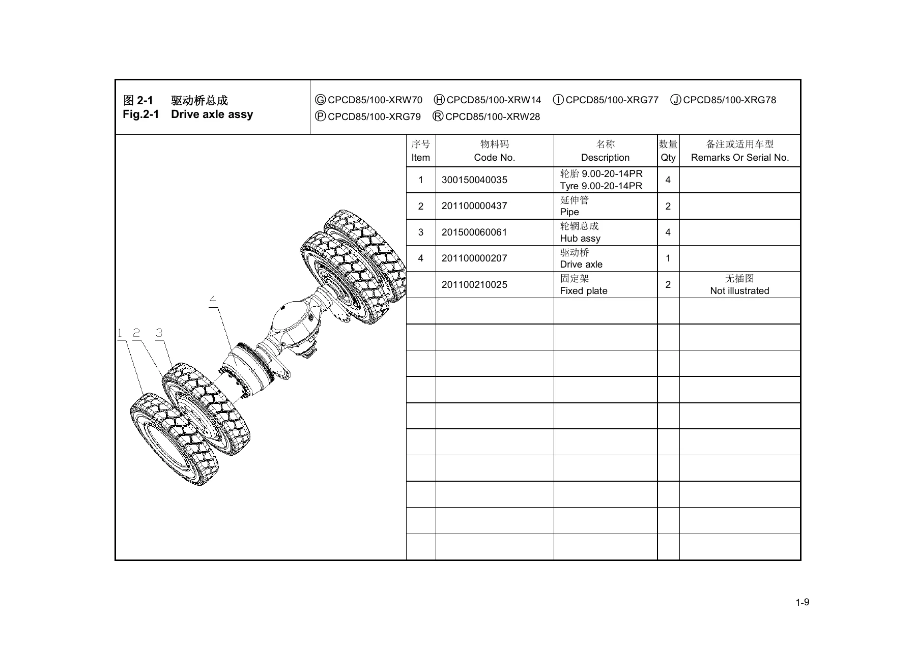 2018 Hangcha X Series 5t-10t Forklift Parts Catalog PDF - CPCD50 CPCD60 CPCD70 CPCD85 CPCD100 Complete Spare Parts Manual - Image 2