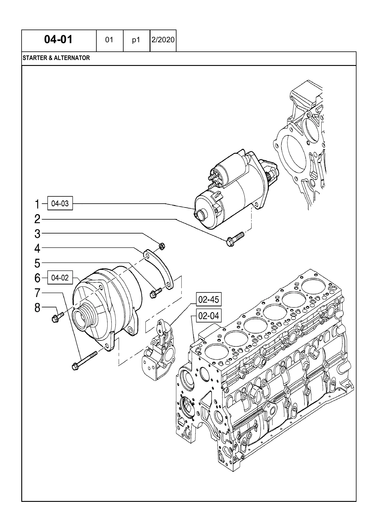 865B Motor Grader Parts Catalog - Torque Converter Tier 3 (February 2020) - Image 3