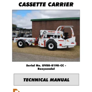 AARD UV80 Cassette Carrier Technical Manual - Serial UV80-0198-CC Workshop & Repair Guide