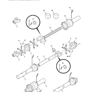 AGCO 5556 Round Baler Parts Catalog PDF - Publication 700730452A
