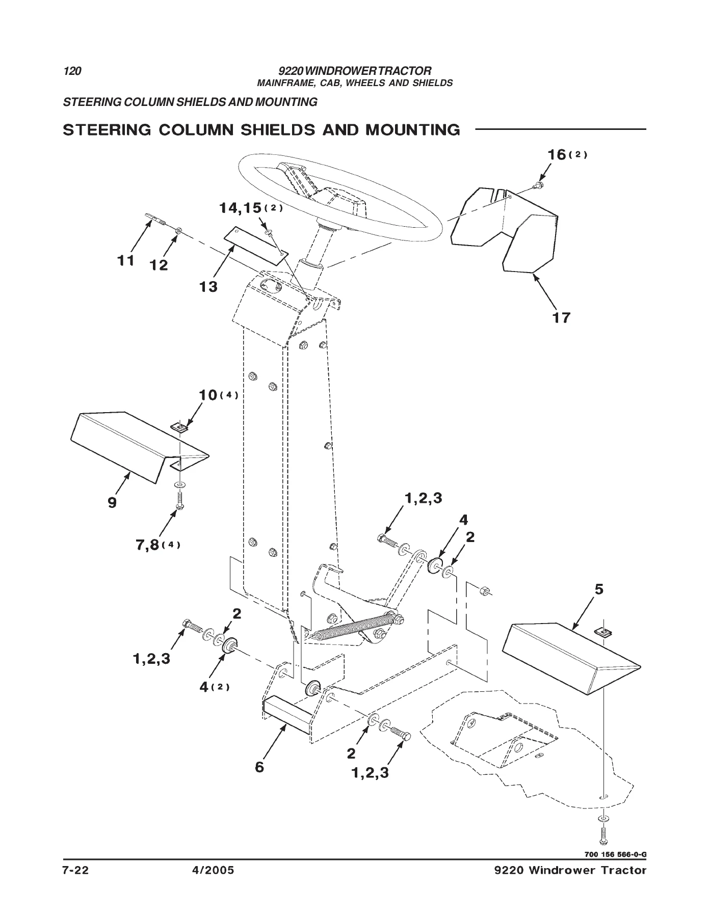 AGCO 9220 Windrower Tractor Parts Book 700723402B - Illustrated Parts Catalog PDF - Image 3