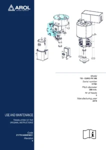 AROL TSI EURO PK W6 Use and Maintenance Manual 2019 - PDF Download