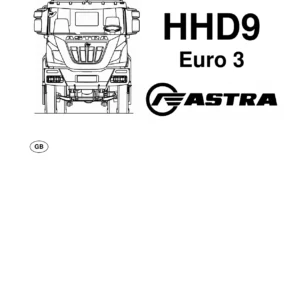 ASTRA HHD9 Euro 3 Truck Use and Maintenance Handbook - Complete PDF Workshop Manual
