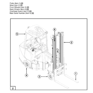 Aisle-Master Articulated VNA Forklift Operator & Service Manual - PDF Workshop Download