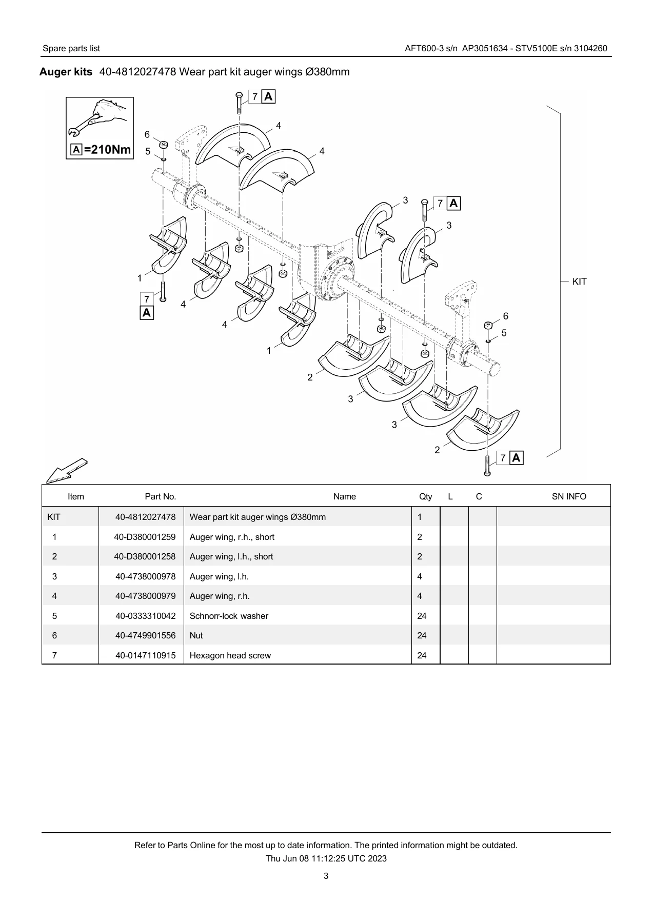 Ammann AFT 600-3 Paver Spare Parts Catalogue - Cummins Tier3 Stage III PDF - Image 3