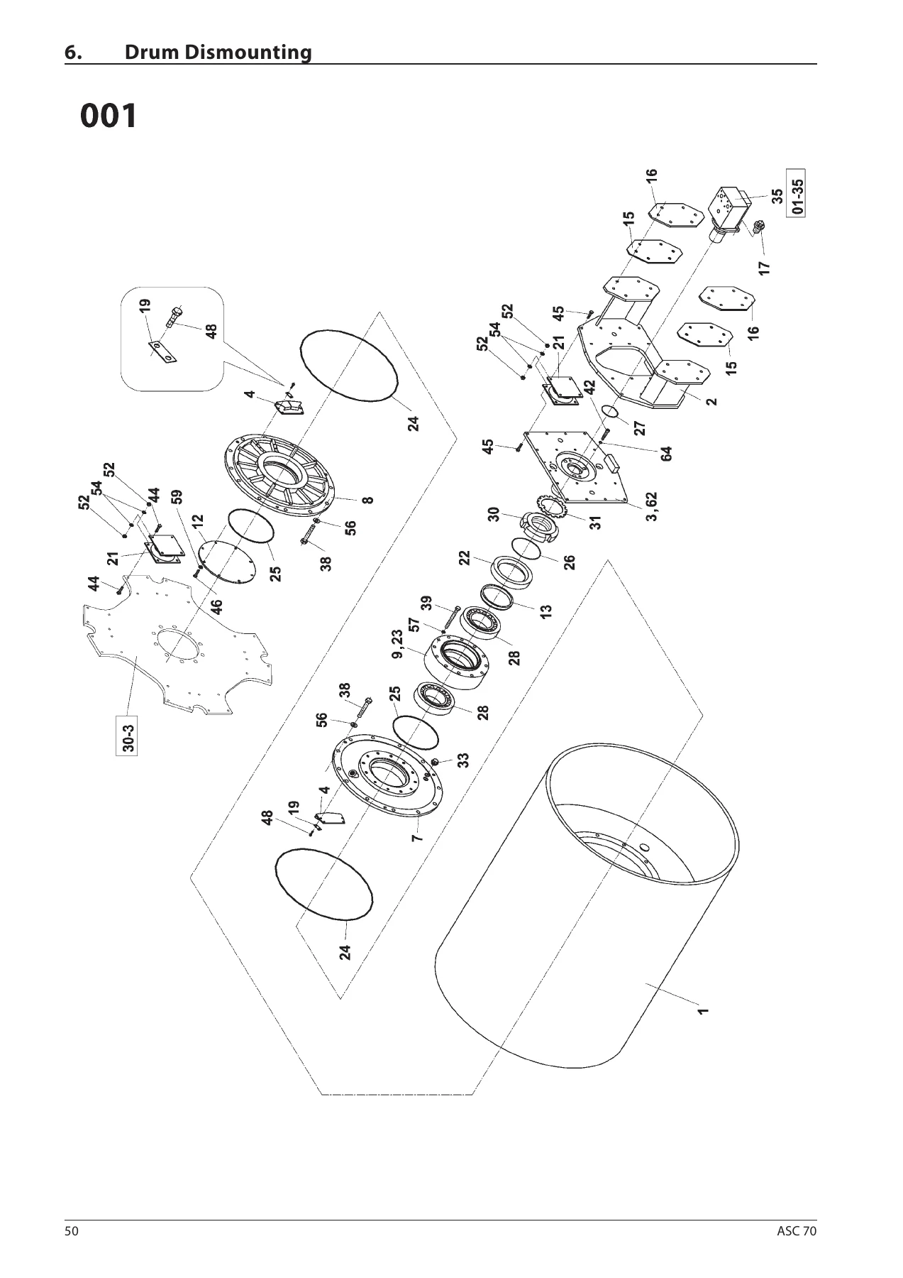 Ammann ASC 70 Cummins Tier 3 Single Drum Roller Workshop Manual - Image 3