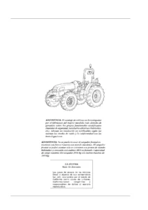 Argo Tractors Technofarm 65 75 80 SpeedFour Tier 3 - Manual de Uso y Mantenimiento en PDF