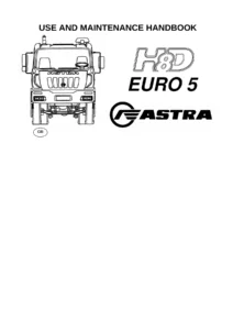 Astra HD8 Euro 5 Truck Use and Maintenance Handbook - Complete Workshop Manual PDF