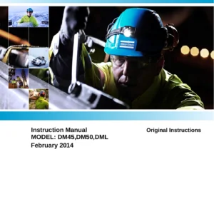 Atlas Copco DM45 DM50 DML Blasthole Drill Instruction Manual 2014 - PDF