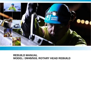 Atlas Copco DM45 DM50 DML Rotary Head Rebuild Manual 2010