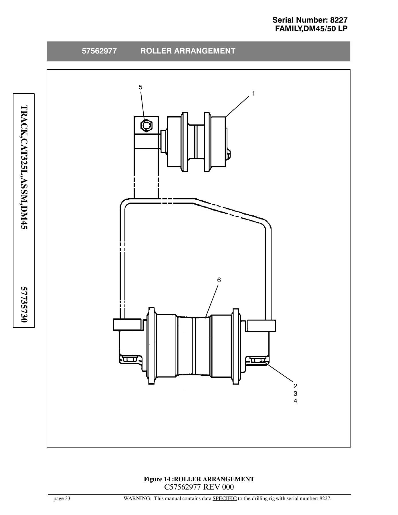 Atlas Copco DM45 DM50 LP Drill Parts List - Serial 8227 Illustrated Parts Catalog - Image 2