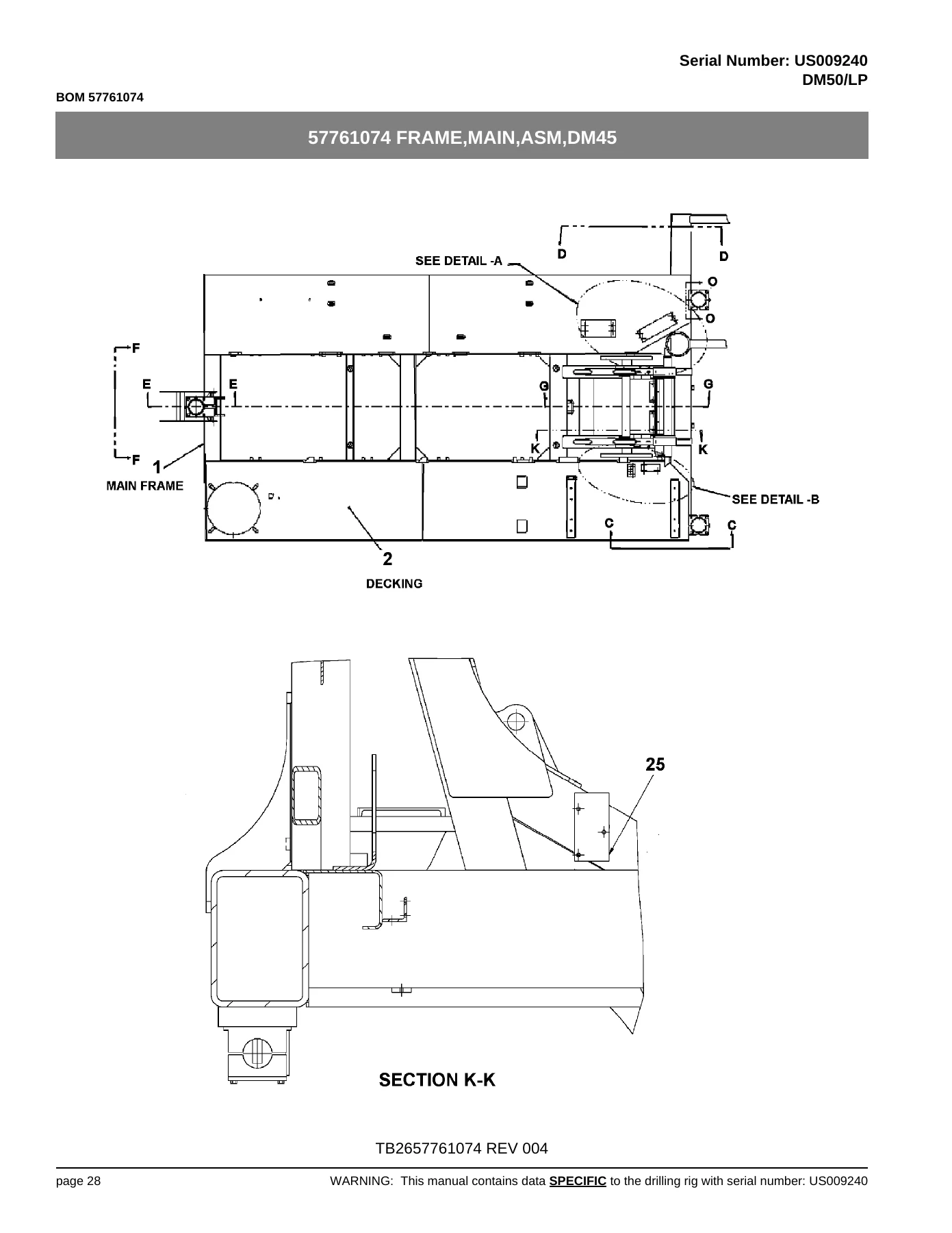 Atlas Copco DM50 LP Parts List Manual - Serial US009240 - PDF Download - Image 2