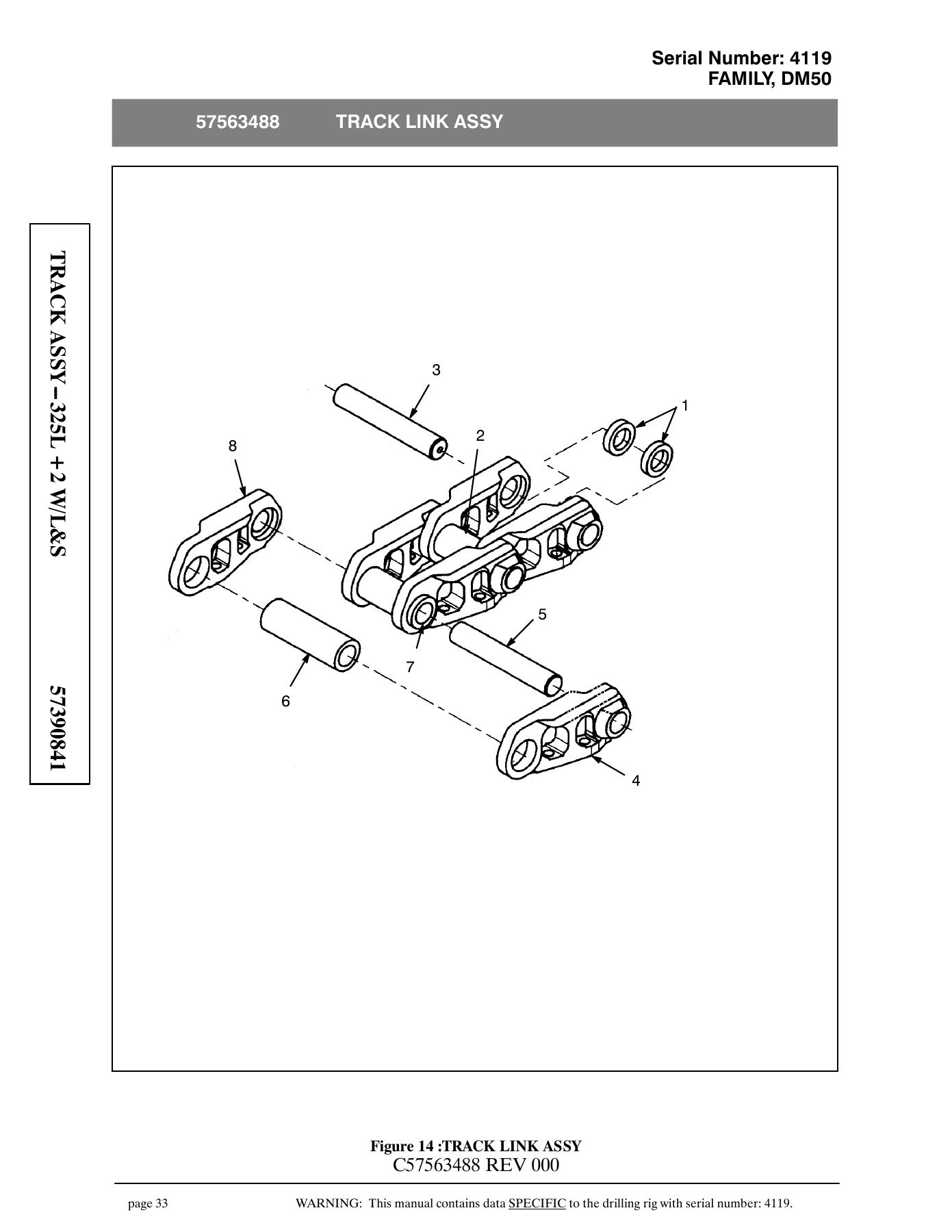 Atlas Copco DM50 Parts List Manual Serial 4119 - Illustrated Parts Catalog PDF Download - Image 3
