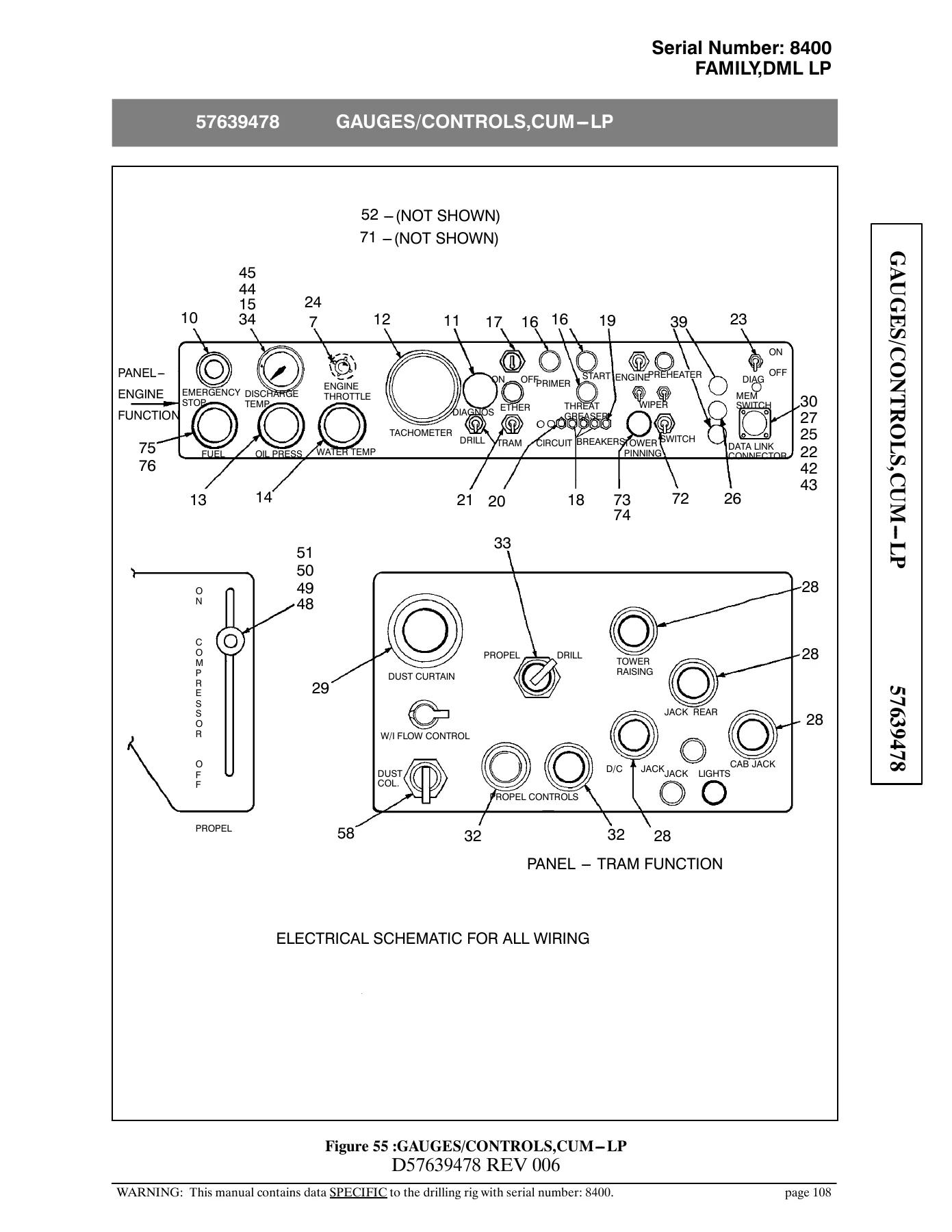 Atlas Copco DML LP Drill Rig Parts List - Serial 8400 PDF Catalog - Image 3