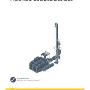 Atlas Copco FlexiROC D50 D55 D60 D65 Maintenance Manual 2023 - TIS0000034.005 PDF Download