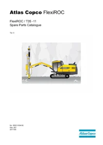 Atlas Copco FlexiROC T35-11 Tier 3 Spare Parts Catalogue 8992 0104 60 PDF