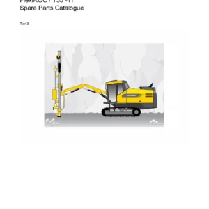 Atlas Copco FlexiROC T35-11 Tier 3 Spare Parts Catalogue 8992 0104 60 PDF