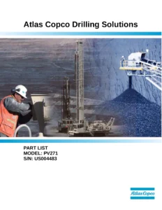 Atlas Copco PV271 Parts Catalog Serial US004483 - Illustrated Parts List Manual PDF