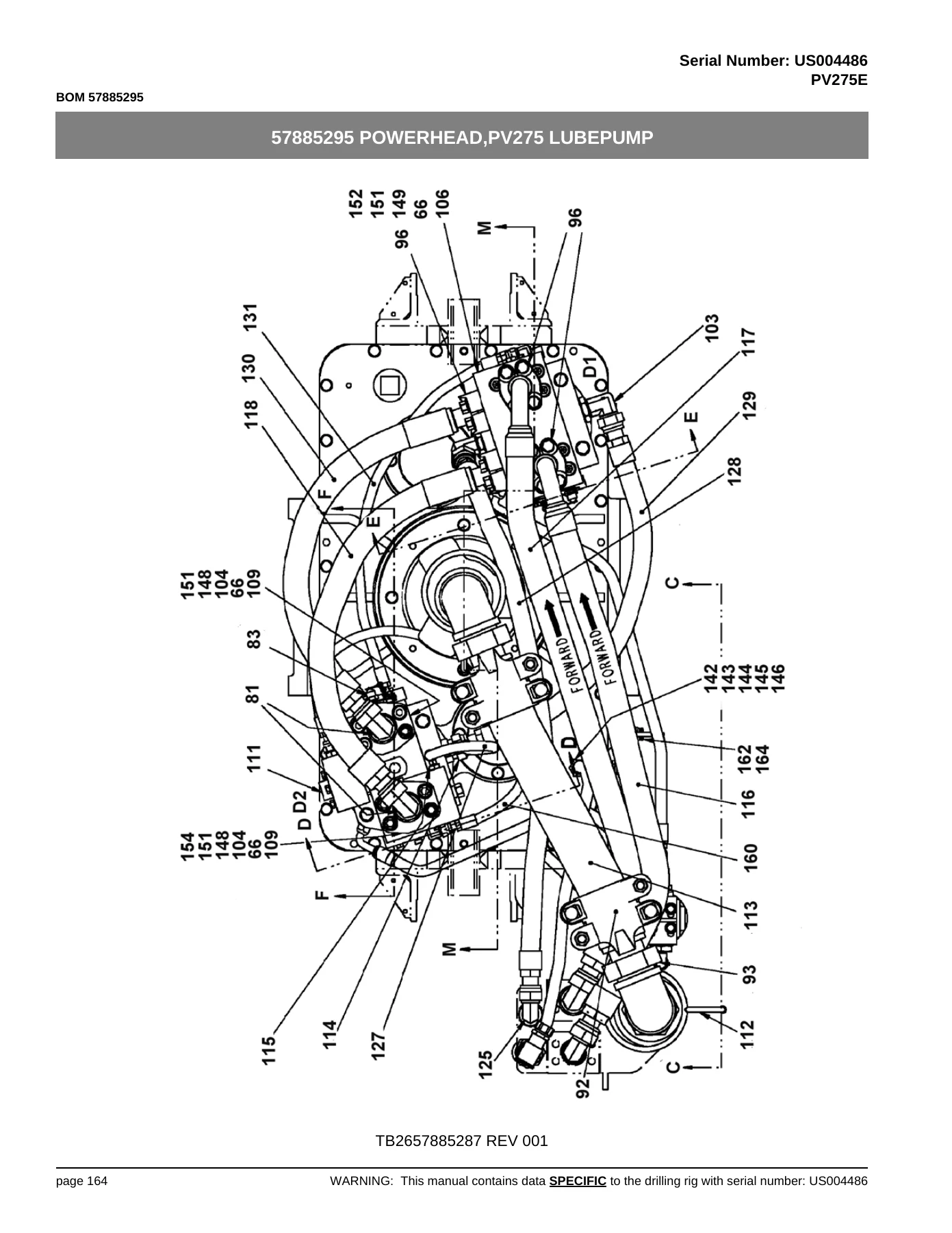 Atlas Copco PV275E Parts List Manual - Serial US004486 PDF Download - Image 3