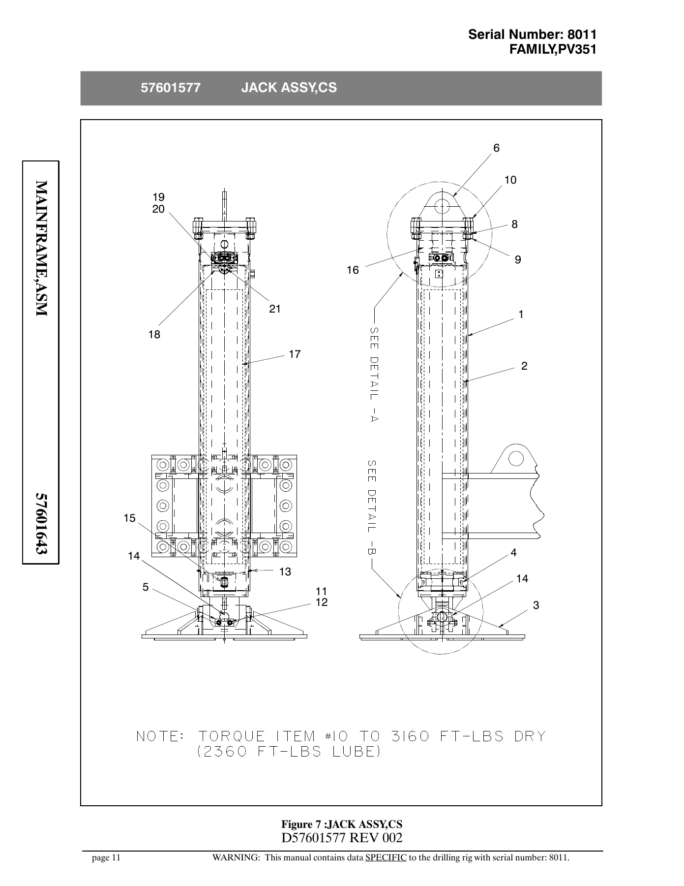 Atlas Copco PV351 Drill Parts List Manual - Serial 8011 - Instant PDF Download - Image 2