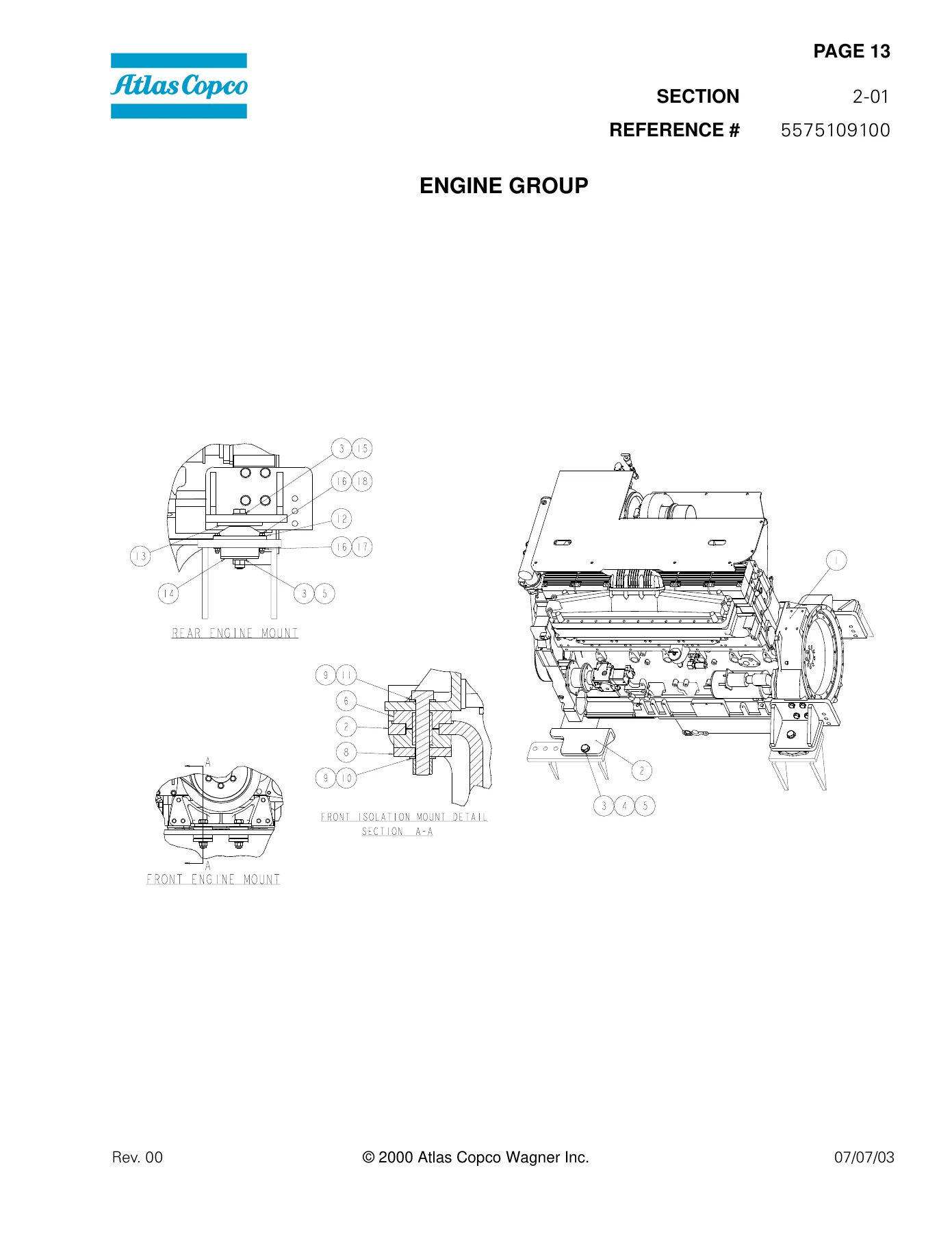 Atlas Copco Wagner MT5010B Parts Catalog PDF - Serial DT50S0250 - Image 3