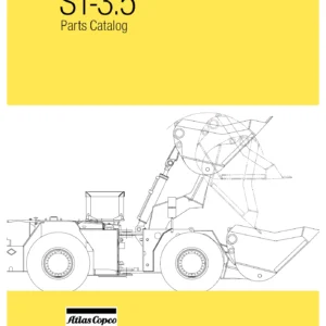 Atlas Copco Wagner ST-3.5 Parts Catalog 2002 - Underground Loader Parts Manual PDF