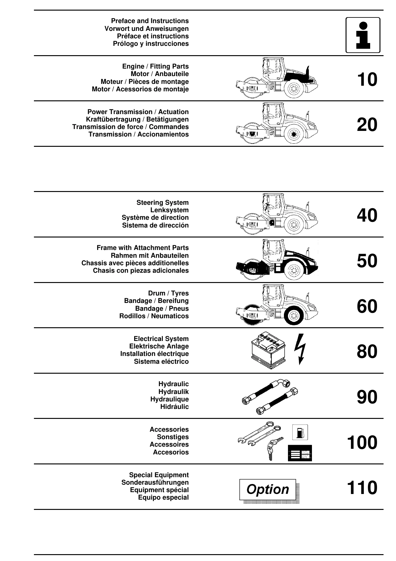 BOMAG BW 211 D-40 Spare Parts Catalogue - Illustrated Parts Manual PDF - Image 2